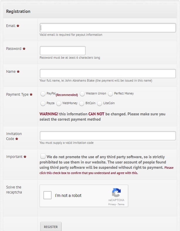 captcha entry jobs without investment daily payment