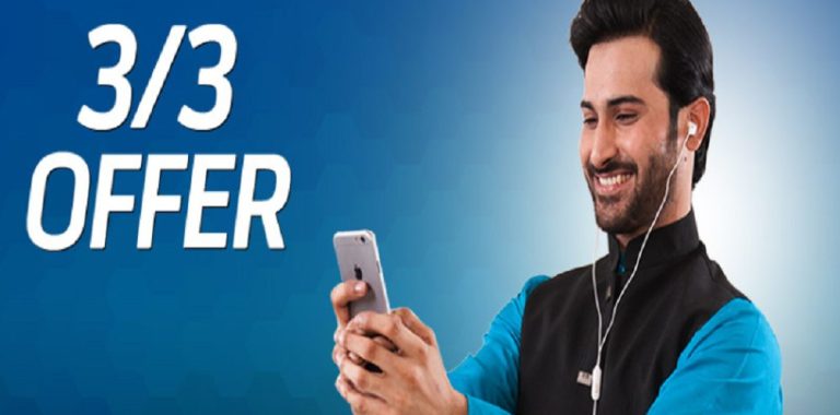 Telenor 3/3 Offer Code In Rupees 50