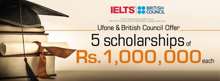 UFone and British Council Offer study Abroad Scholarship in Pakistan