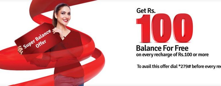 Mobilink Jazz Super Balance Offers Free Balance on Every Recharge Activation