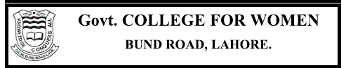Government College For Women Bund Road Lahore Admission 2017