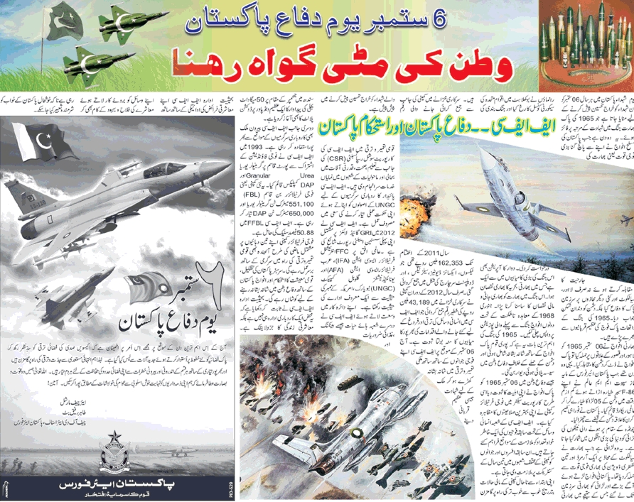 1965 war in urdu essay