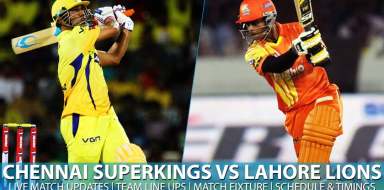 Lahore Lions Vs CSK Live CLT20 Match Score 25 September 2014 Prediction, Highlights