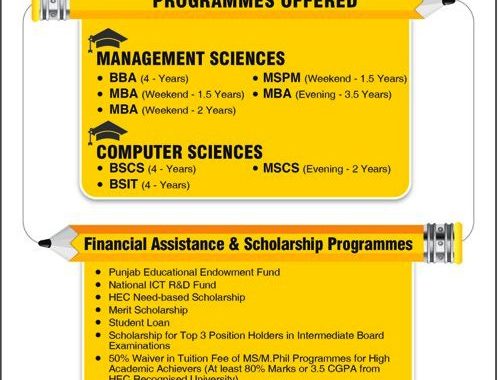 Bahria University Lahore Campus Admission 2017