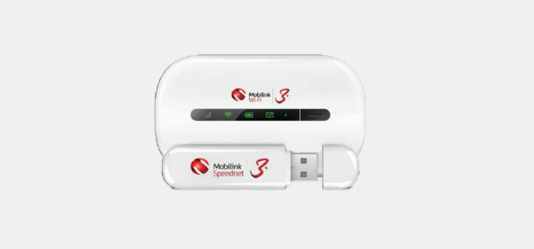Mobilink Wifi Device With 25Gb Monthly Internet Offer