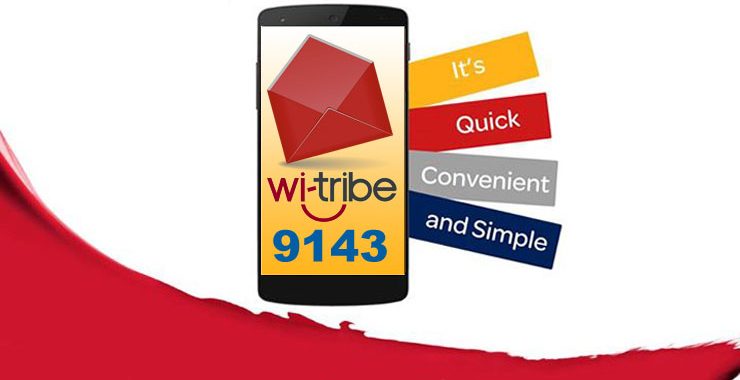 Wi-tribe SMS Complaint Service 9143 From Mobile Phones