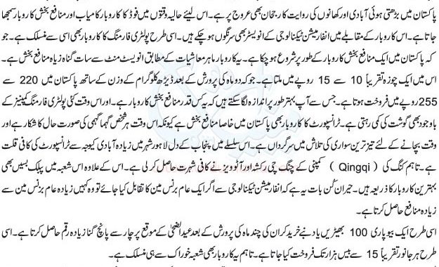 In Pakistan after textile industry Poultry farming is second industry because this business is start form small to large level so this is upto you start poultry faring under you capacity. Different type of poultry farming is famous in different country like ducks, chickens, turkeys and geese but her we want to mention in Pakistan just chickens poultry farming is famous. Through this page Poultry Farming in Pakistan Guide in Urdu is available so if you cannot able to understand English language then read Urdu tutorial. according to my poultry farming small level experience start chickens eggs business and just purchase few number of chickens in different type and sale eggs that is called layers. after this level you can start chicken sale meat in very small level. In pakistan this business is getting very boom due to chicken demand and supply. now in below side Poultry Farming In Pakistan Guide In Urdu details is available for our web readers. Poultry Farming In Pakistan Guide In Urdu