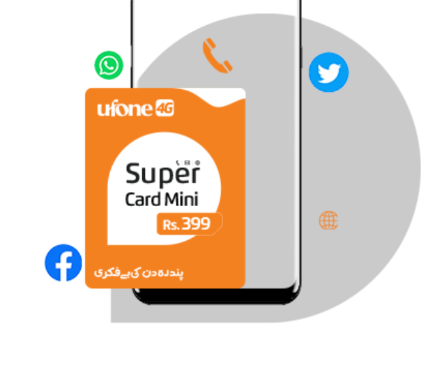 Ufone Mini Super Card 399 Subscription Code Details