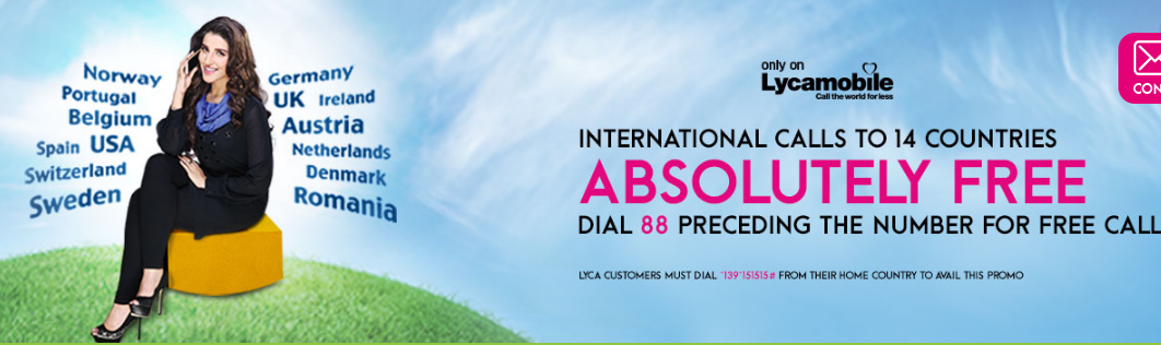 IDD Free Calls To Lyca Mobile