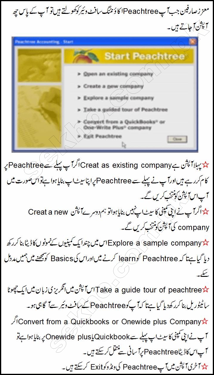 peachtree accounting software tutorial pdf