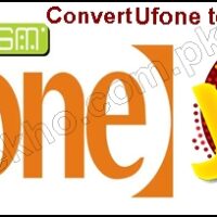 How To Convert Ufone Sim To Jazz Network?