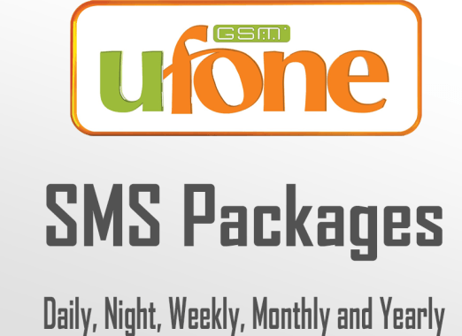 Ufone SMS Package 2022 Daily, Weekly, Monthly Code Details Unsub