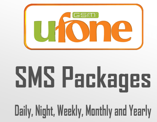 Ufone SMS Packages 2023