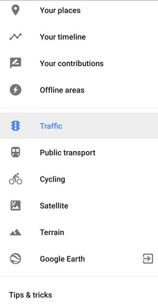 Google Map Live Traffic Feature In Pakistan Enabled In Mobile