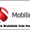How To Check Mobilink Sim Number Without Balance