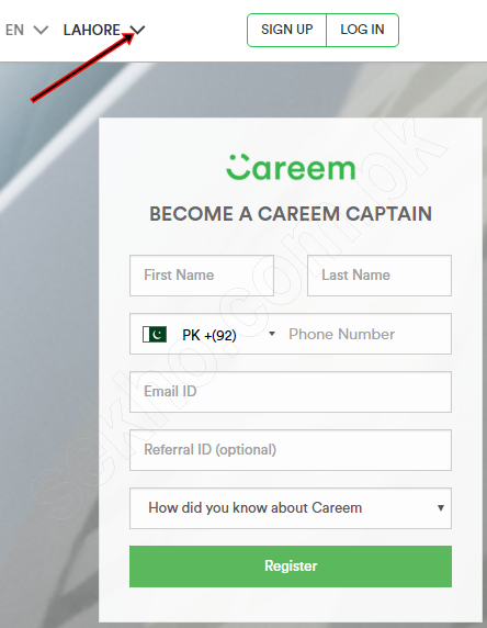 How To Register As Driver In Careem In Lahore Pakistan