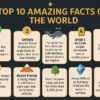 Top 10 Amazing Facts Of The World