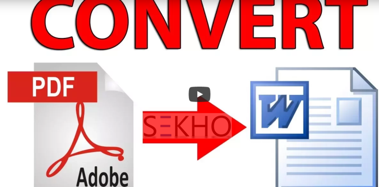 How To Convert PDF To Word In Editable Format In Urdu