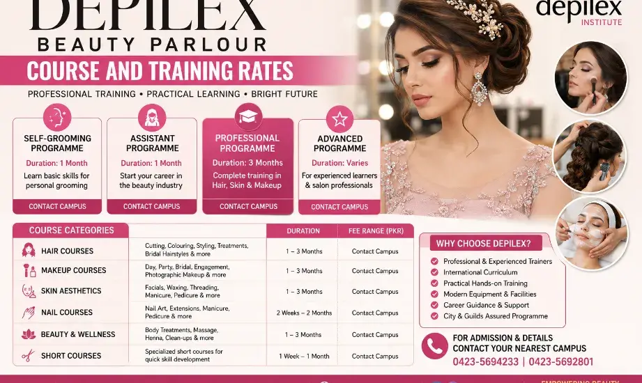 Depilex Beauty Parlour Course