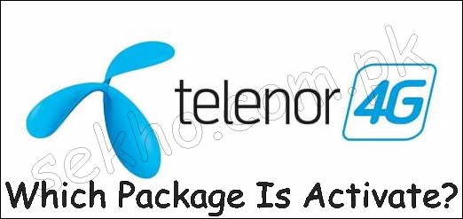 How To Check Which Package Is Activated On Telenor Sim