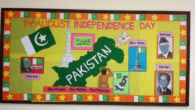Independence Day Bulletin Board Decoration Ideas For Republic Day