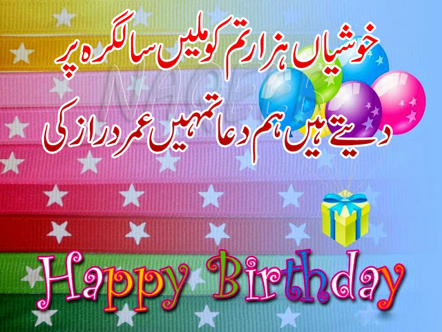 Happy Birthday Wishes in Urdu