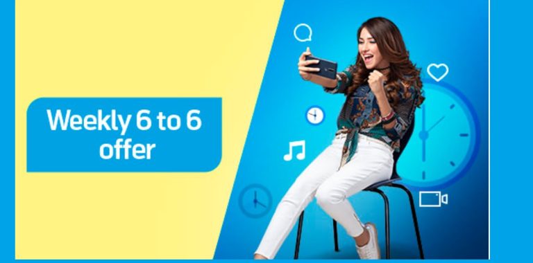 Telenor Weekly 6 To 6 Offer Code In Rs 55