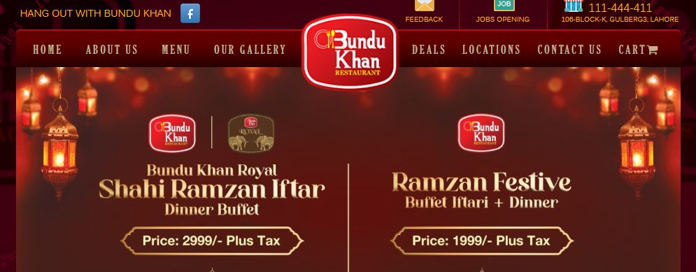 Bundu Khan Iftar Buffet