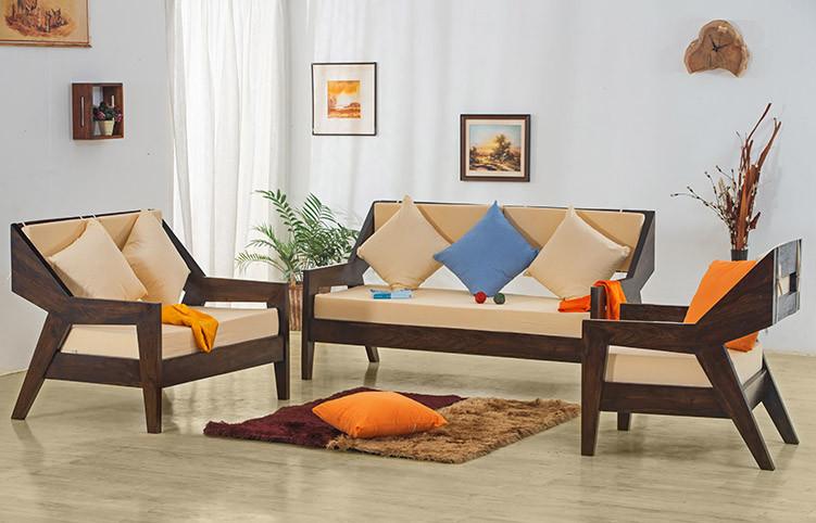 Wooden Sofa Design For Drawing Room