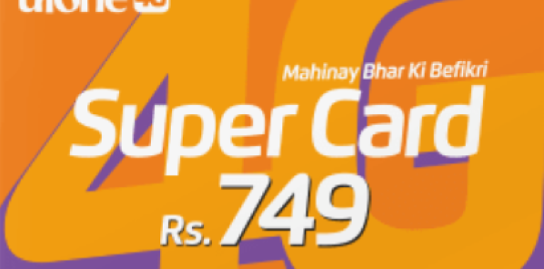 Ufone Super Card Max for 749, Offer benefits Details