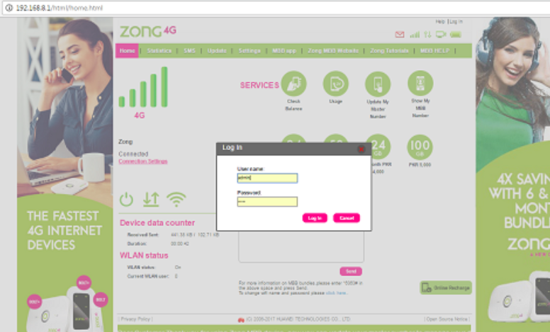 Zong 4G Device Price And Packages 2024