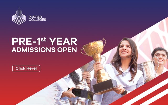 Punjab College Free Pre First Year Admission 