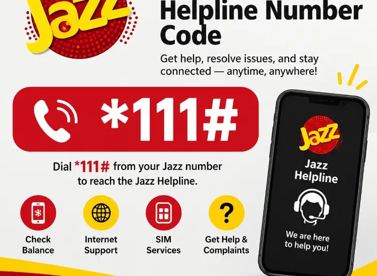 Jazz Helpline Number Code