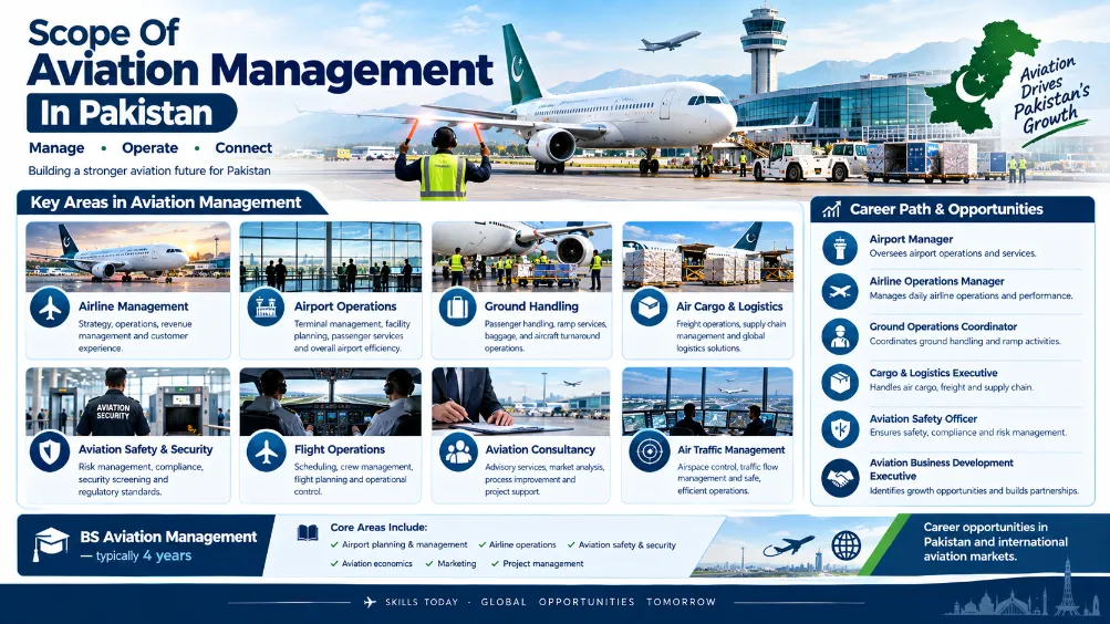 Scope Of Aviation Management In Pakistan