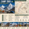 K2 Base Camp Trek Map in Pakistan
