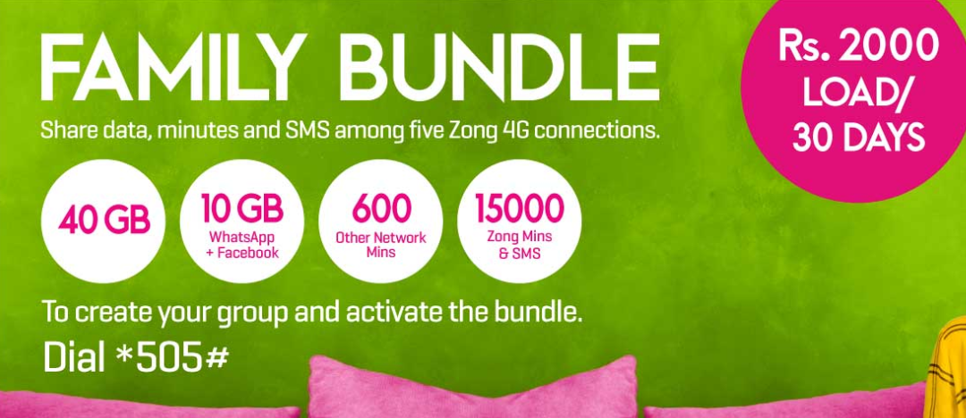 Zong Family Bundle Package