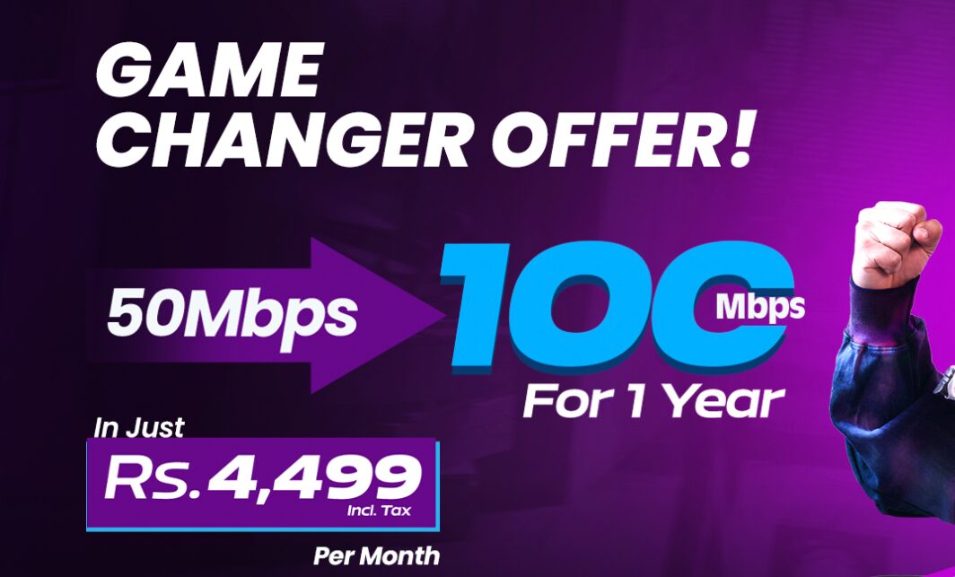 PTCL Flash Fiber Packages