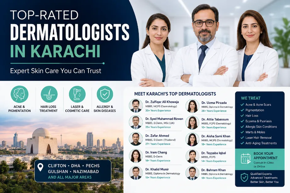 Top-Rated Dermatologists in Karachi