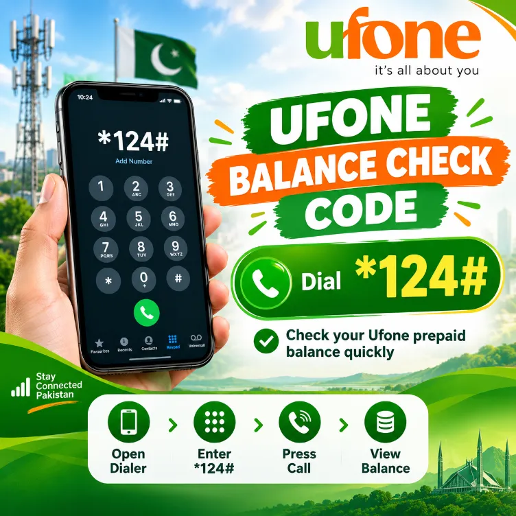 Ufone Balance Check Code
