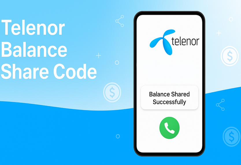 Telenor Balance Share Code