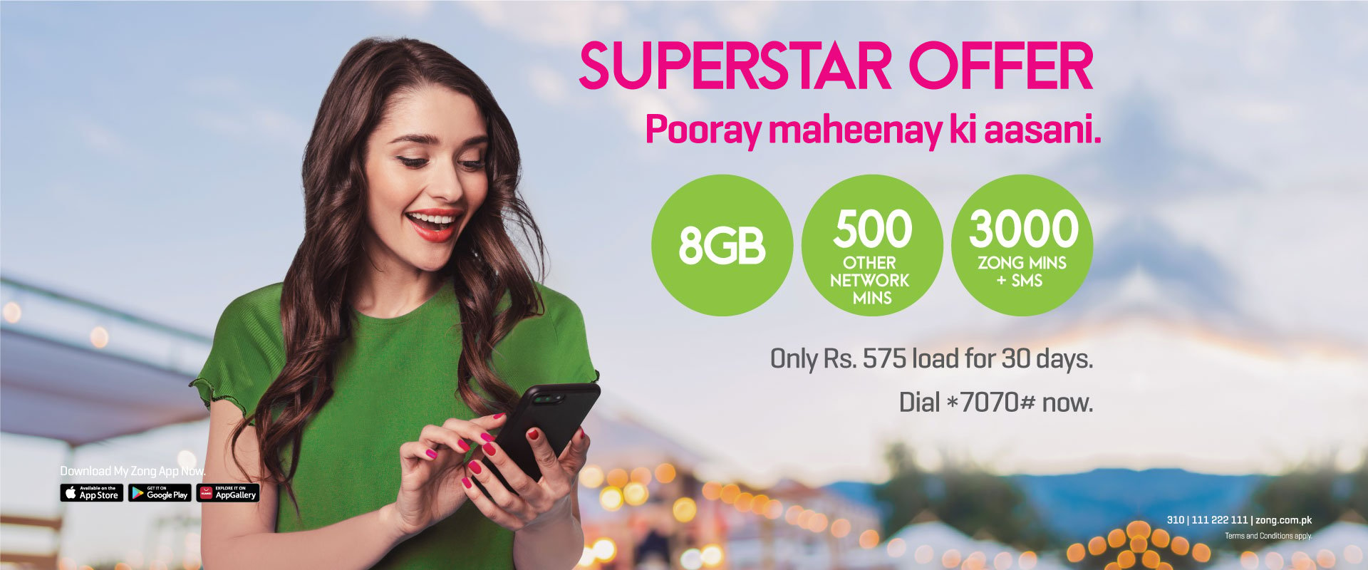 Weekly Super Star Offer Zong Code