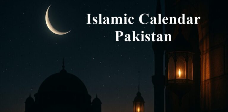 Islamic Calendar 2025 Pakistan