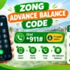Zong Advance Balance Code