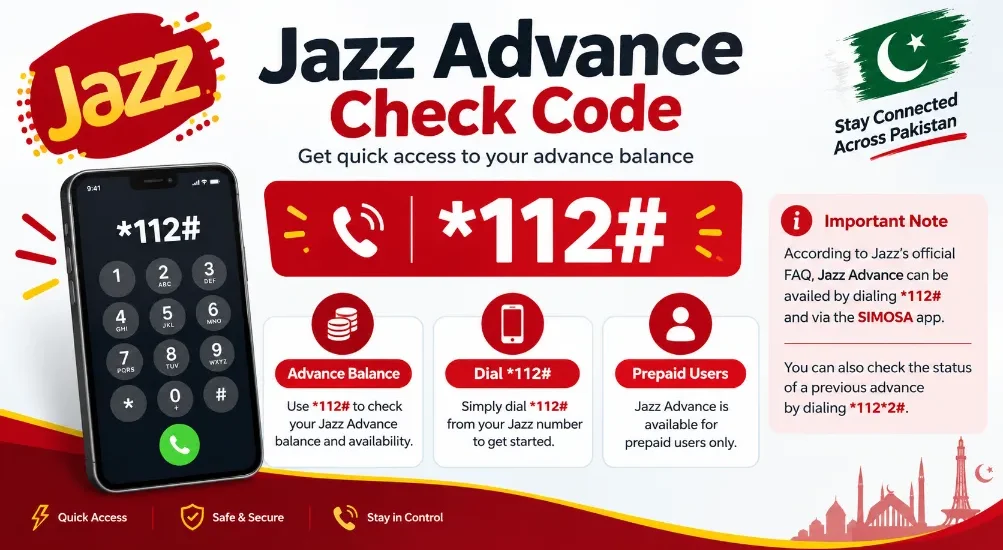 Jazz Advance Check Code
