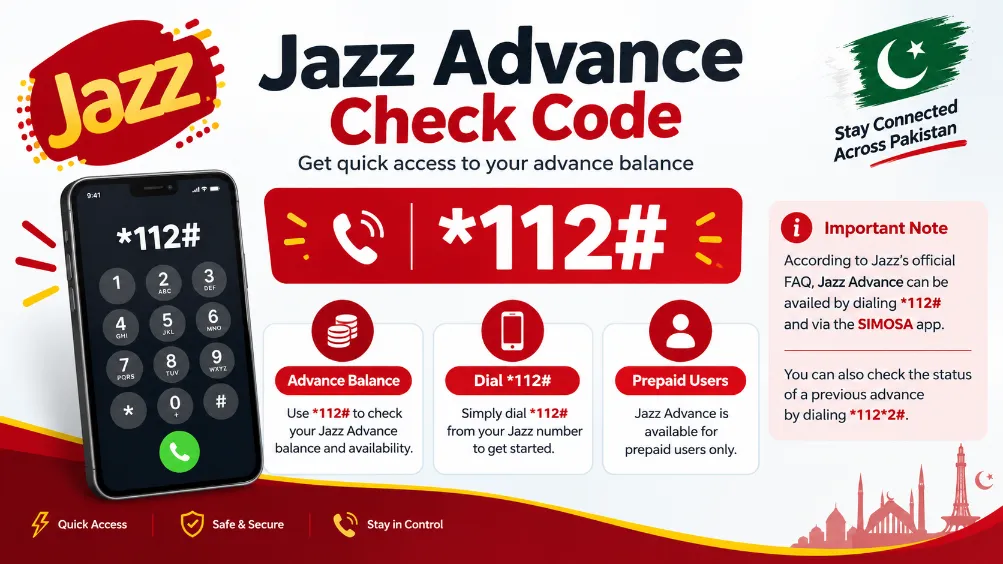 Jazz Advance Check Code