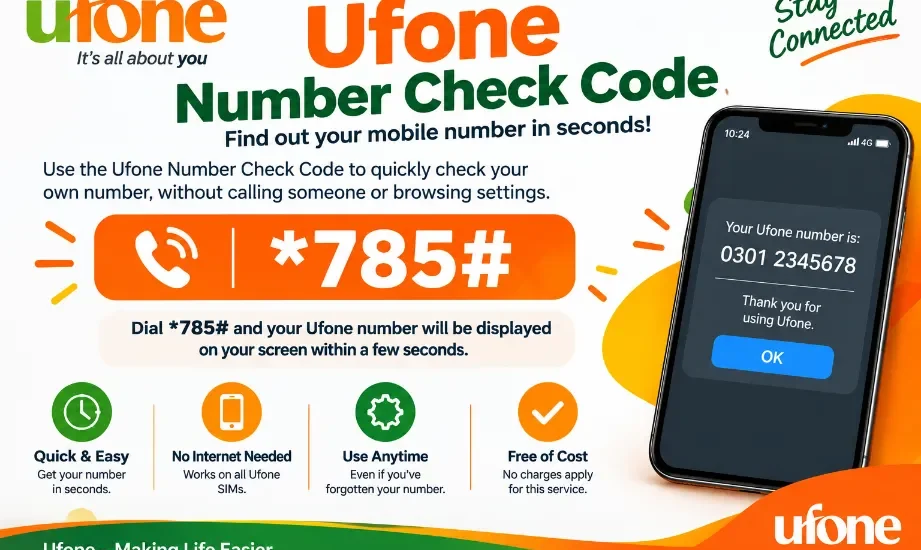 Ufone Number Check Code