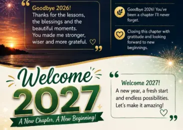 Goodbye 2026 Welcome 2027