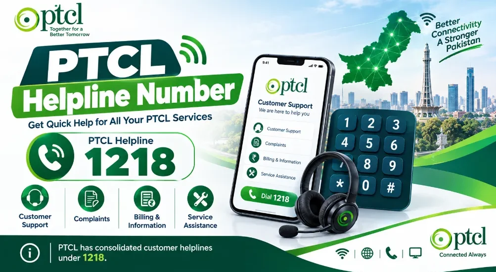 PTCL Helpline Number