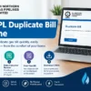 SNGPL Duplicate Bill Online