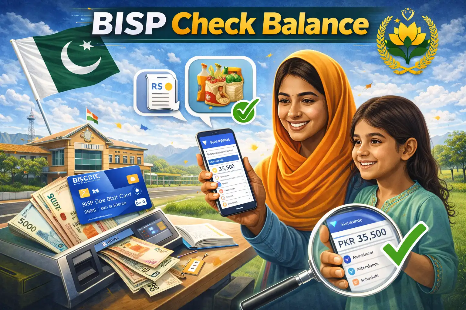 BISP Check Balance